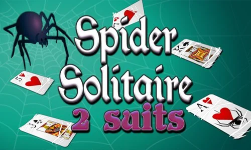 Spider Solitaire 2 suits
