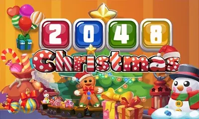 2048 Christmas game cover