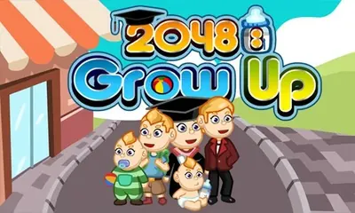 2048 Grow Up game cover