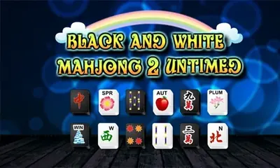 Black and White Mahjong 2 Untimed game cover