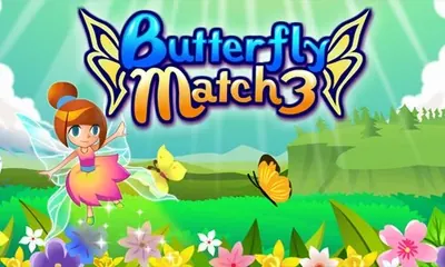 Butterfly Match 3 game cover