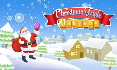 Christmas Triple Mahjong game cover