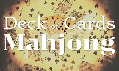 Deck of Cards Mahjong game cover