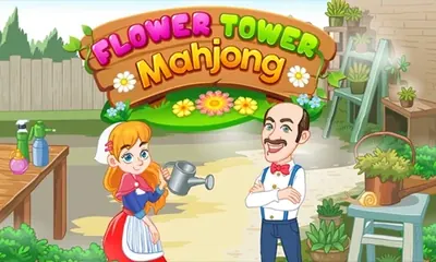 Flower Tower Mahjong game cover