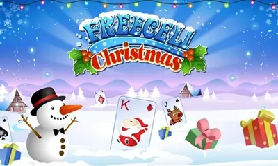 Freecell Christmas game cover