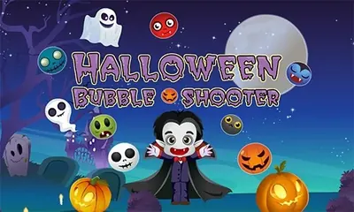 Halloween Bubble Shooter game cover