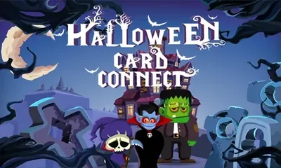 Halloween Card Connect game cover