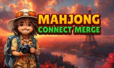 Mahjong Connect Merge, naslovna slika igre