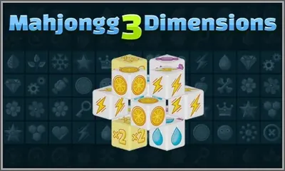 Mahjongg 3 Dimensions, naslovna slika igre