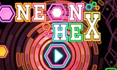 Neon Hex, naslovna slika igre