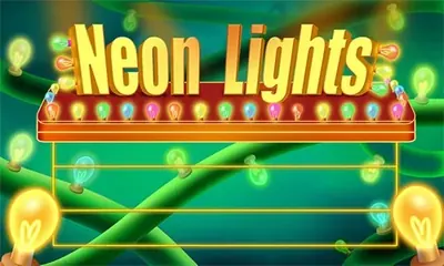 Neon Lights, naslovna slika igre