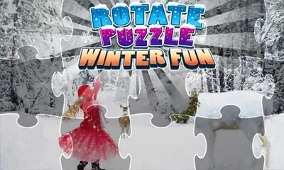 Rotate Puzzle: Winter Fun game cover