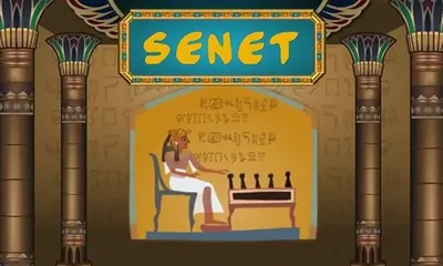 Senet game cover