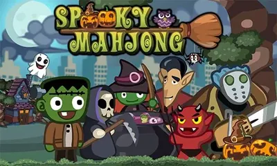 Spooky Mahjong game cover