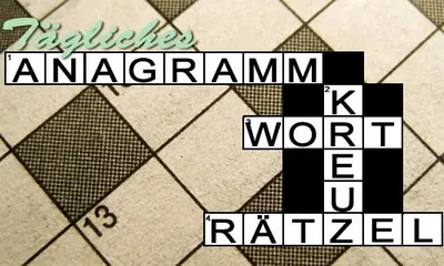 Tägliches Anagramm Kreuzworträtsel, naslovna slika igre